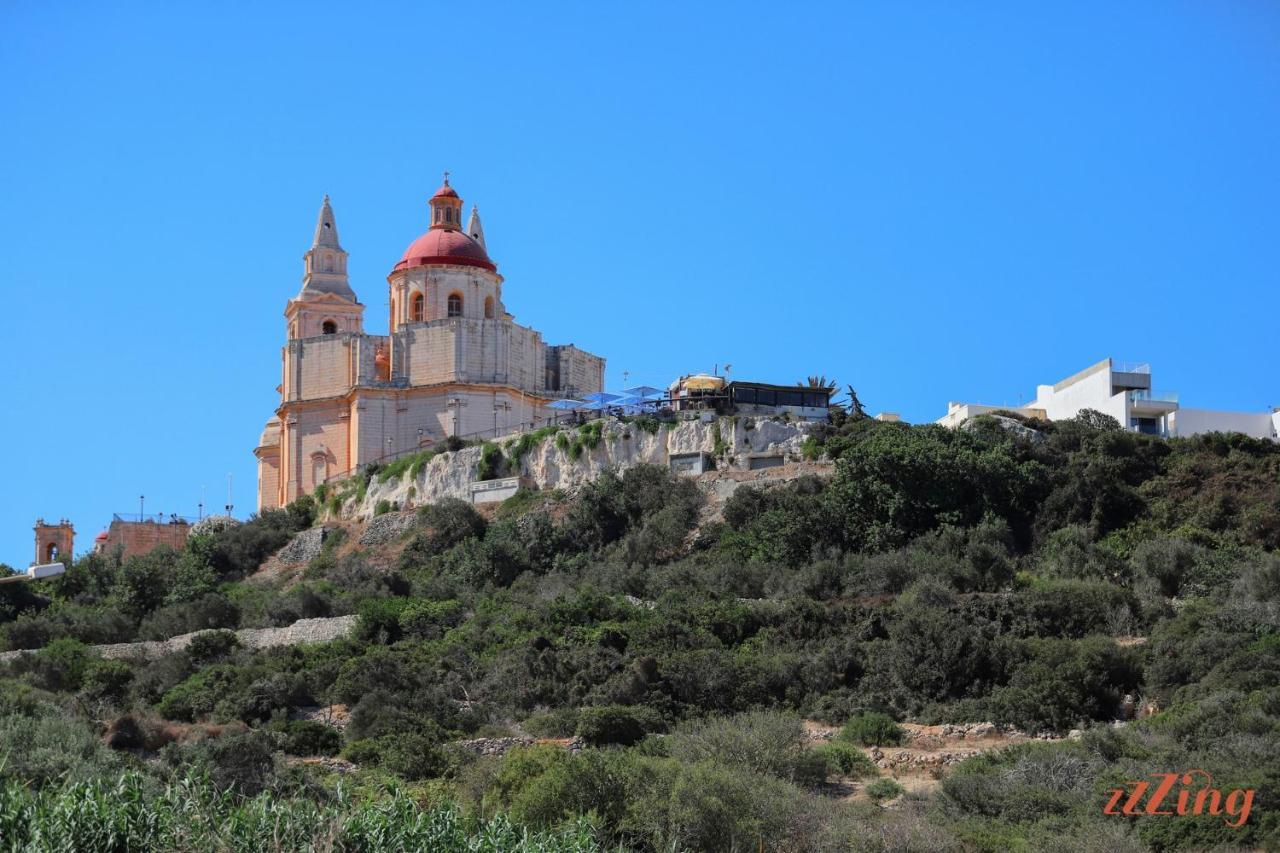 Seaside Apt With Side Sea Views - New Mellieħa Exterior foto